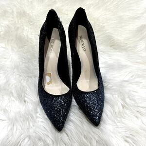 Nine West Ombre Sparkle Heels Sz 8.5